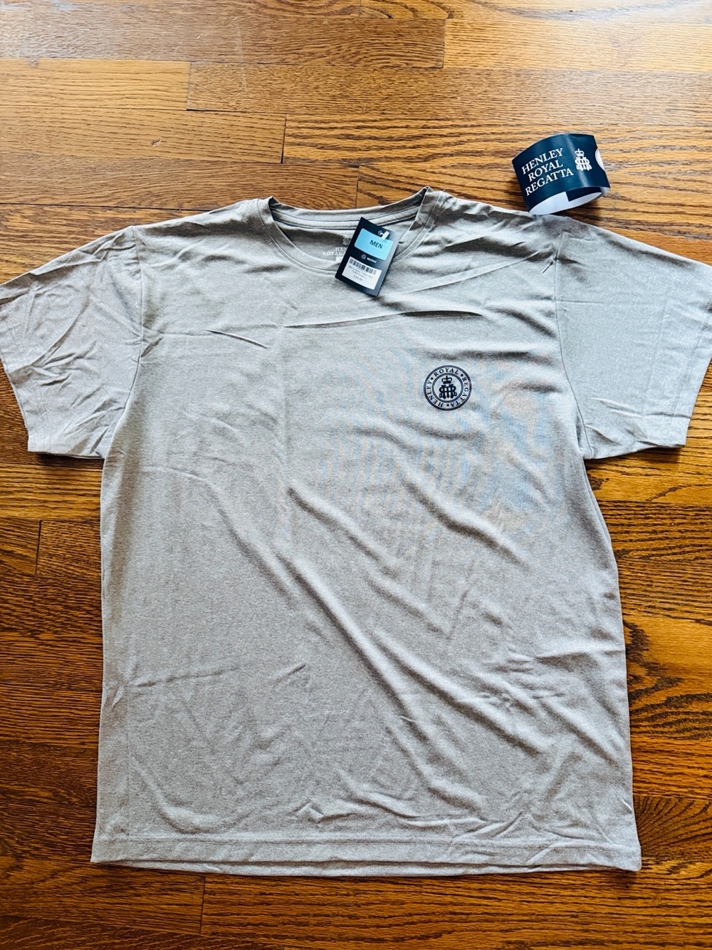 Henley Royal Regatta Gray Crew Neck T-Shirt NWT